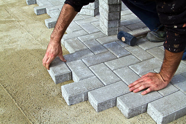 Residential Paver Driveway in Odell, OR